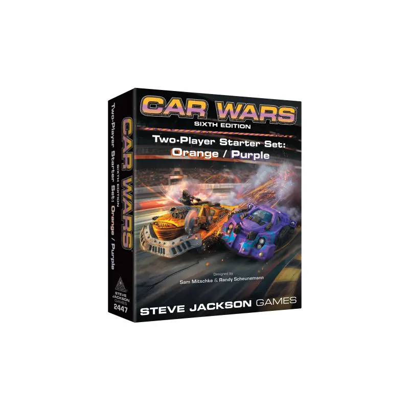 Car Wars 6th Edition Two Player Starter Set - Orange/Purple