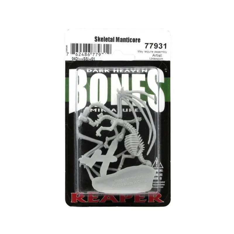 Bones Classic: Skeletal Manticore