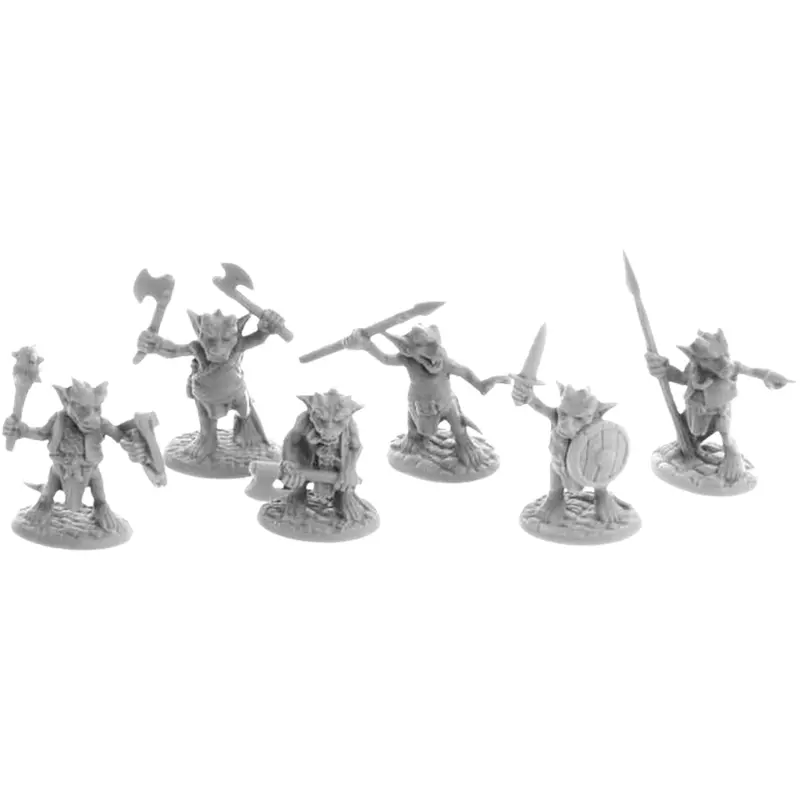 Dungeon Dwellers Bones: Ratpelt Kobold Mooks (6)