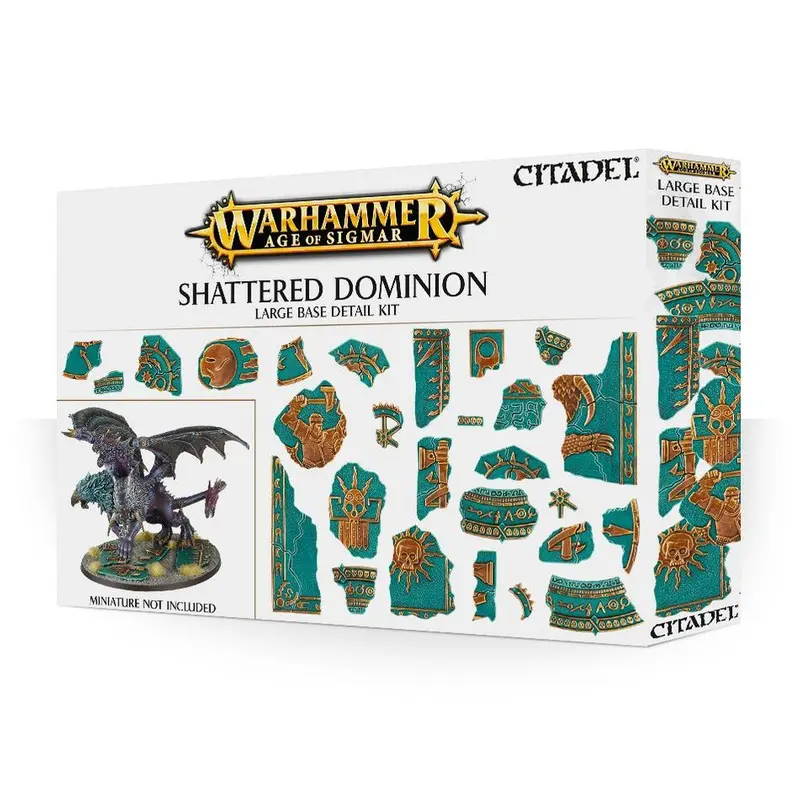 Age of Sigmar Shattered Dominion Large Base Detail Kit