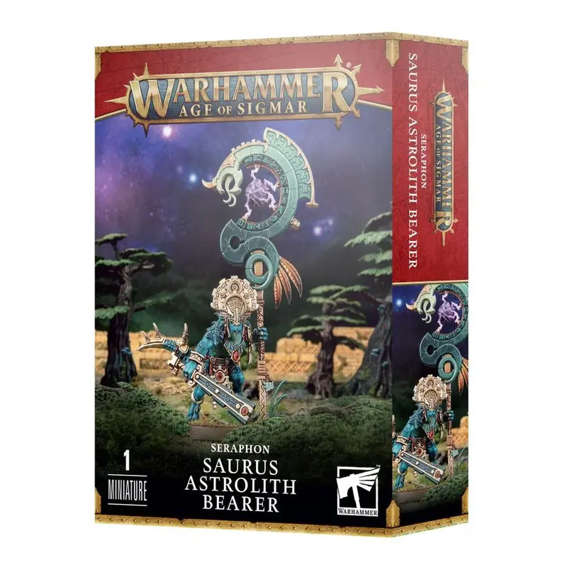 Age of Sigmar Seraphon: Saurus Astrolith Bearer