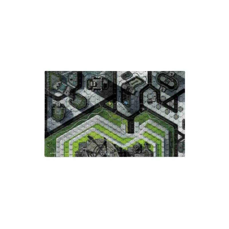 BattleTech: Battle Mat - City - HPG Heliport