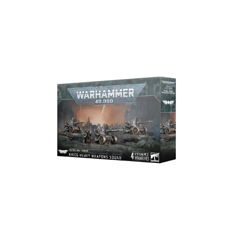 Astra Militarum : Krieg Heavy Weapons Squad