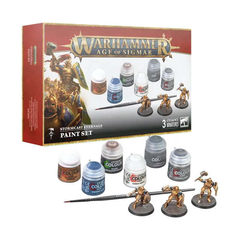 Age of Sigmar Stormcast + Paint Set