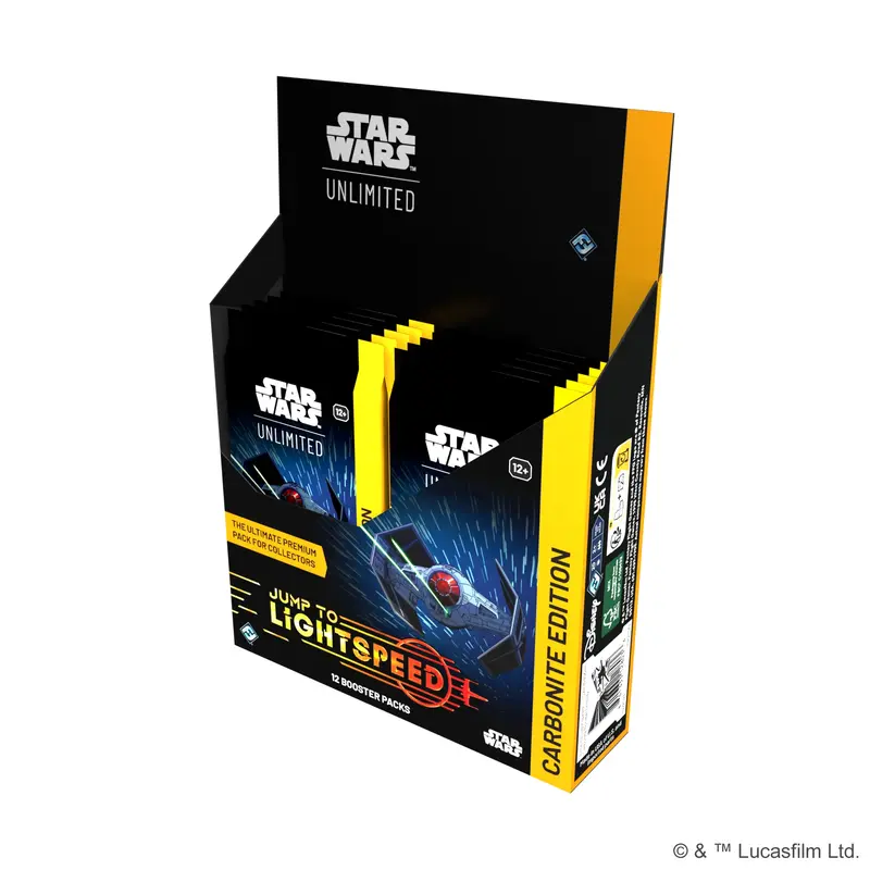 Star Wars: Unlimited Jump to Lightspeed Carbonite Booster Box