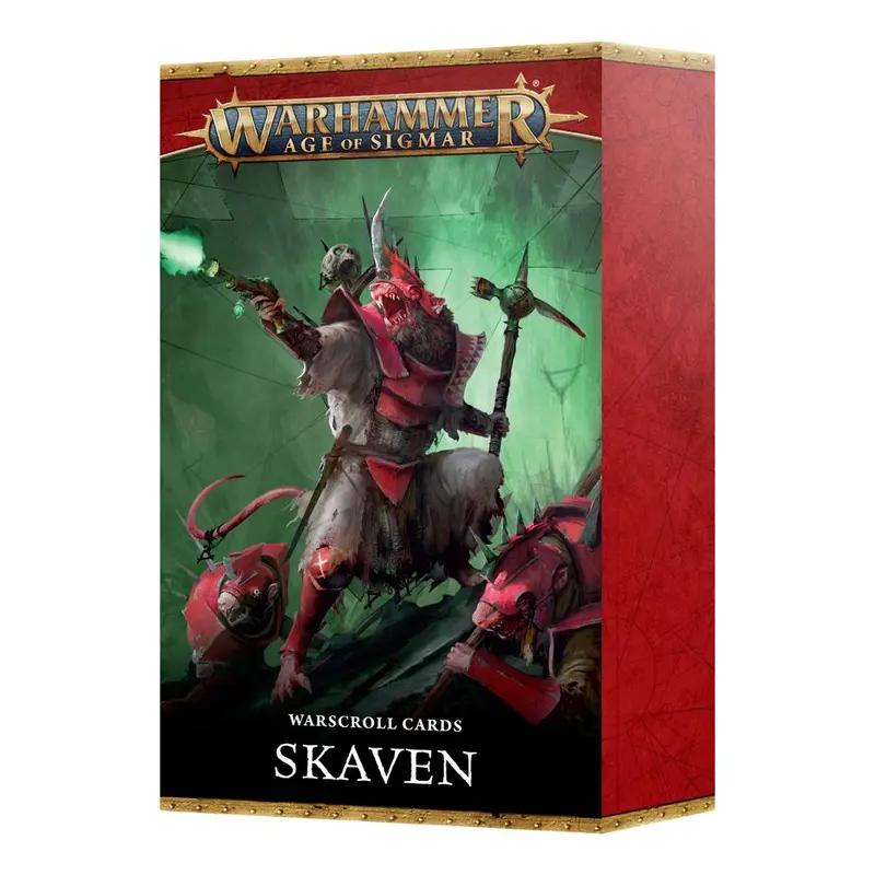 Age of Sigmar Skaven: Warscroll Cards
