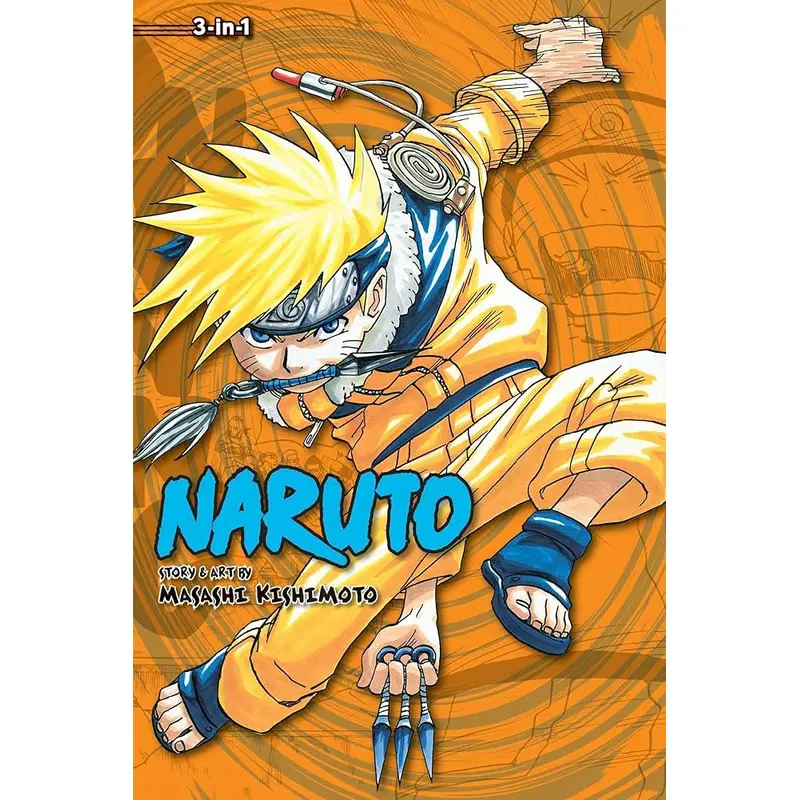 Naruto 3 in 1 - Volumes 4-6