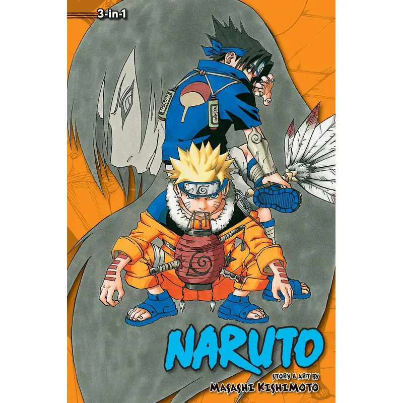 Naruto 3 in 1 - Volumes 7-9