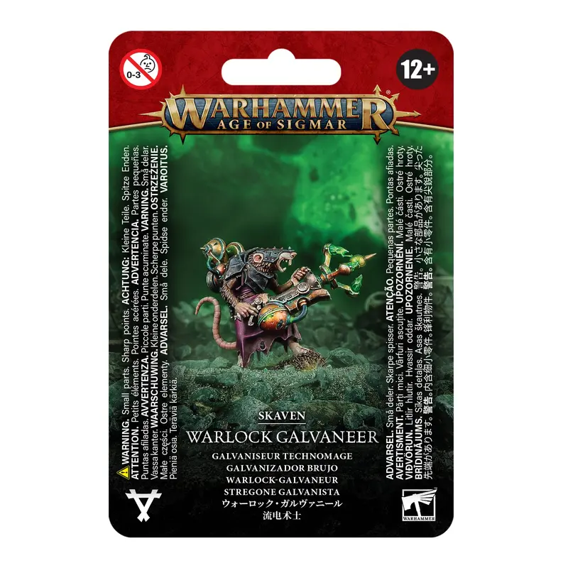 Age of Sigmar Skaven: Warlock Galvaneer