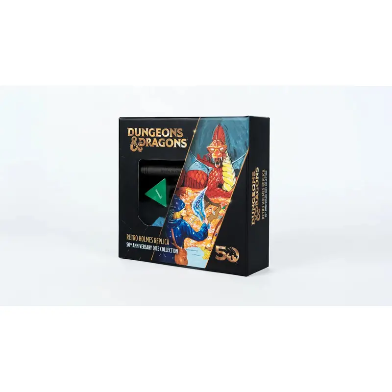 D&D 50th Anniversary Retro Holmes Replica 5ct Dice Set