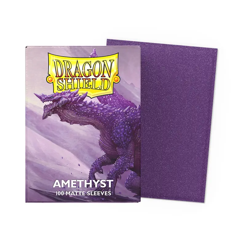 Dragon Shield Card Sleeves - Matte: Amethyst