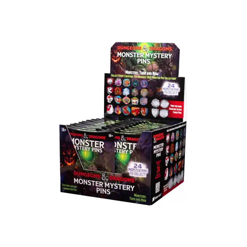 Dungeons and Dragons: Monster Mystery Pins