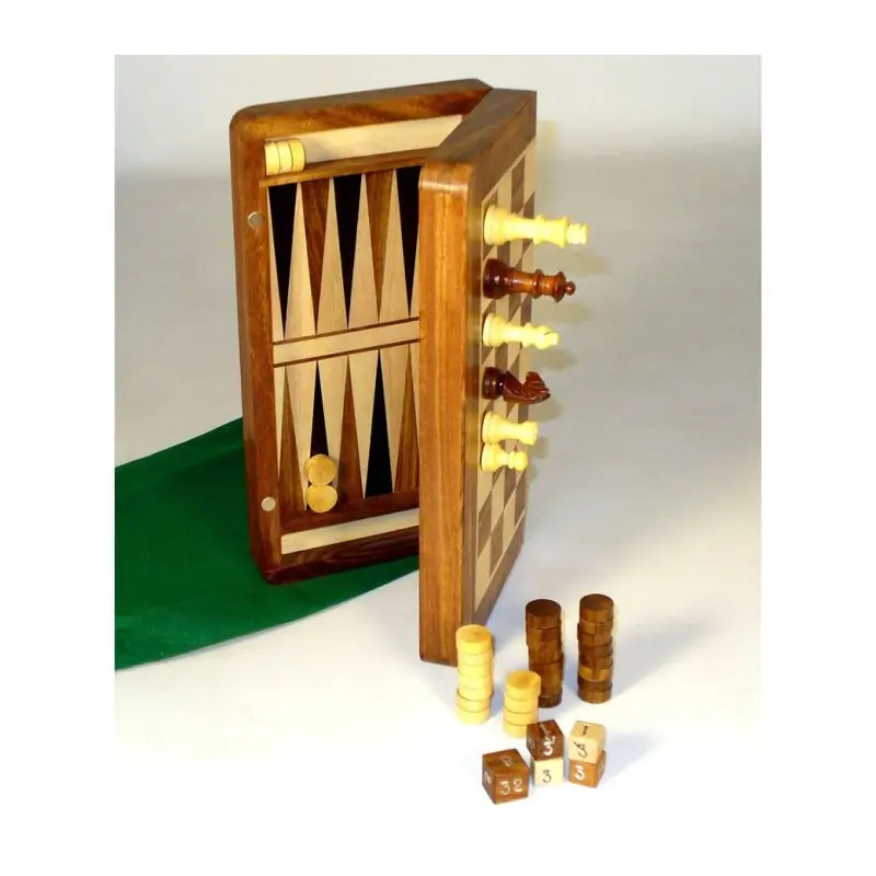 10" Folding 3 in 1 Combo Set Sheesham & Maple