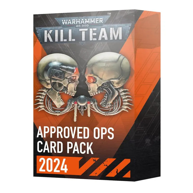 Warhammer 40K Kill Team: Approved Ops Card Pack 2024