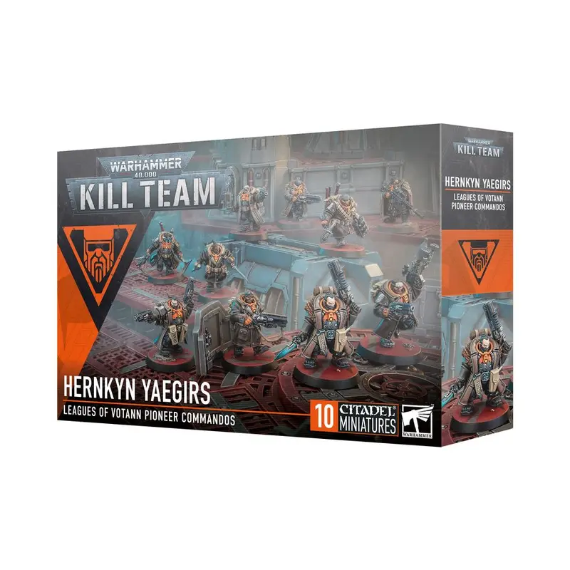 Warhammer 40K Kill Team: Hernkyn Yaegirs - Leagues of Votann Pioneer Commandos