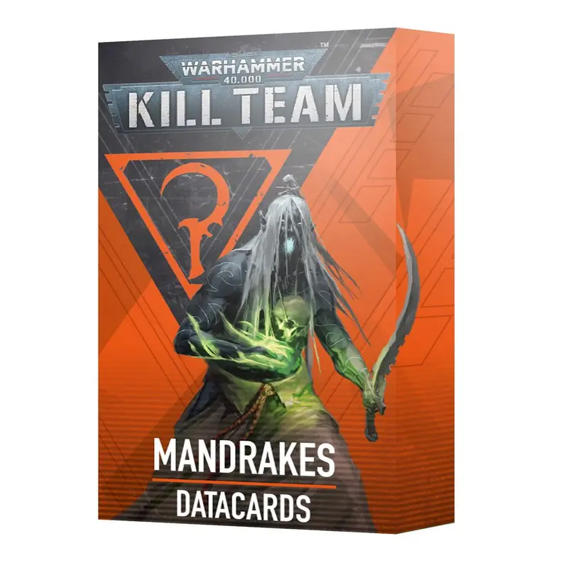 Warhammer 40K Kill Team: Mandrakes Datacards