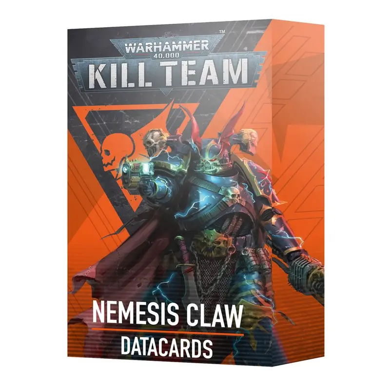 Warhammer 40K Kill Team: Nemesis Claw Datacards