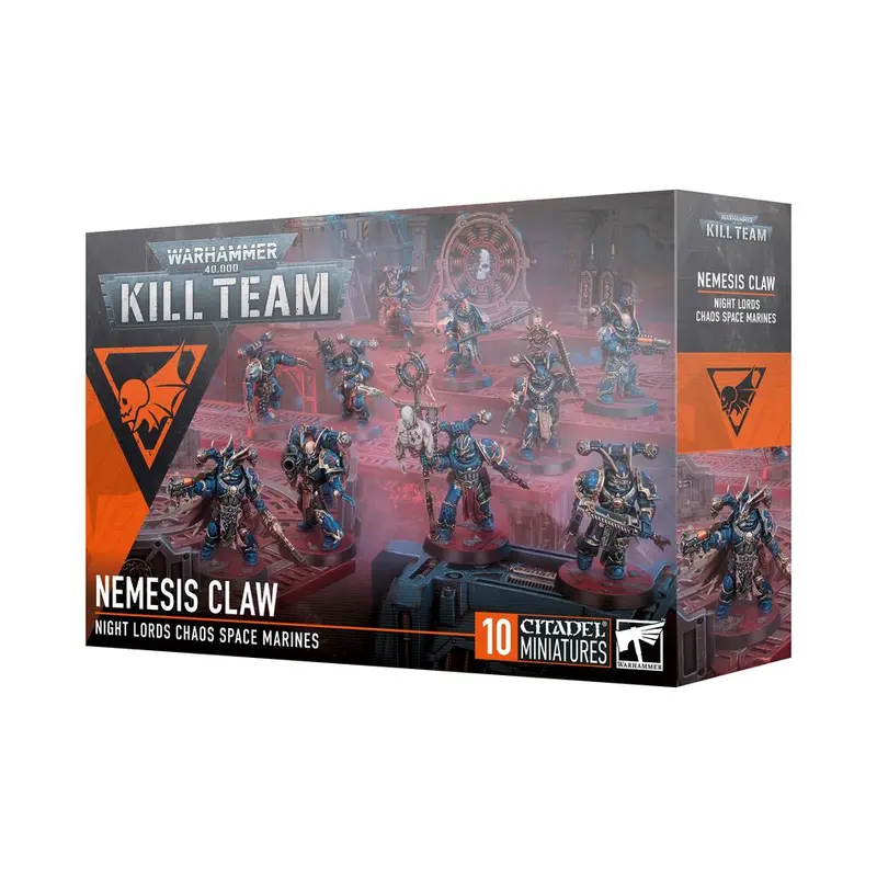 Warhammer 40K Kill Team: Nemesis Claw - Night Lords Chaos Space Marines
