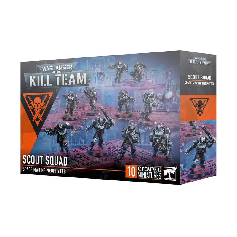 Warhammer 40K Kill Team: Scout Squad - Space Marine Neophytes