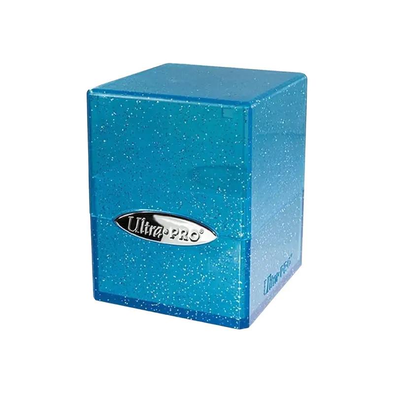 Satin Cube: Glitter Blue