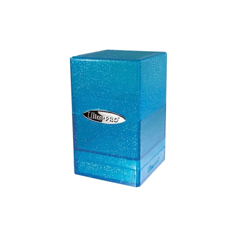 Satin Tower: Glitter Blue