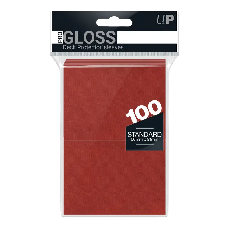 Ultra Pro Deck Protector Pack: Red Solid 100ct