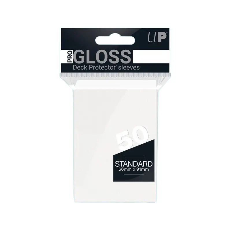 Ultra Pro Deck Protector Pack: White Solid 50ct
