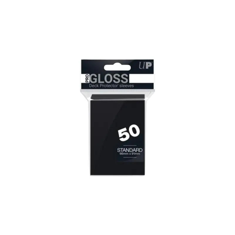 Ultra Pro Deck Protector Pack: Black Solid 50ct