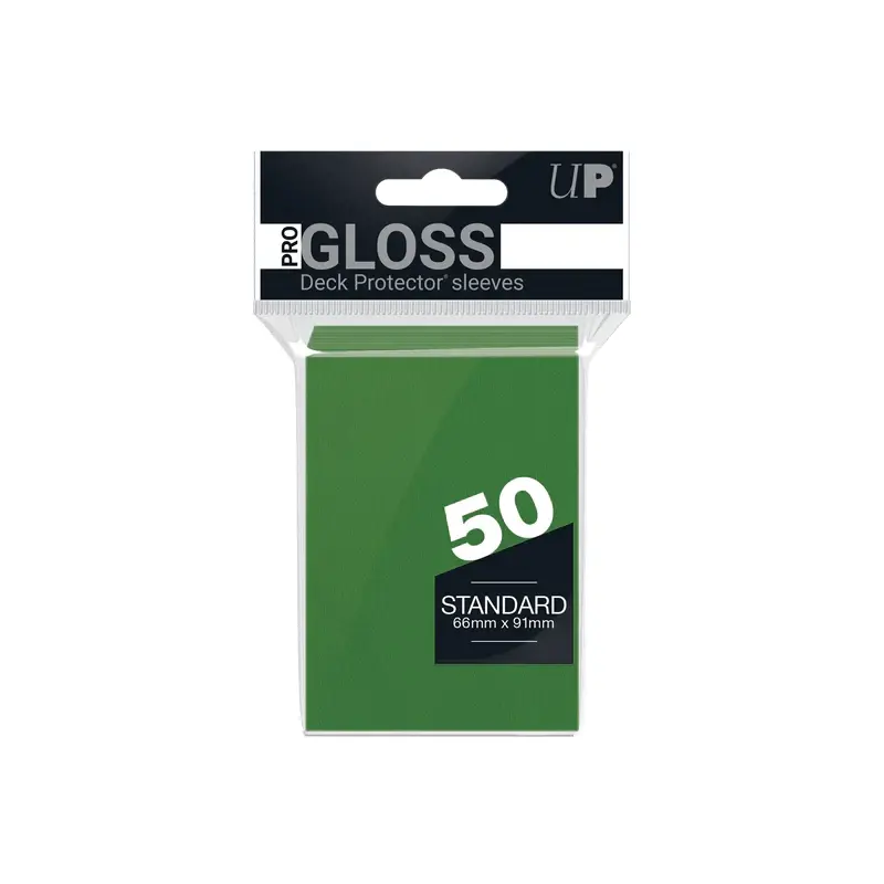 Ultra Pro Deck Protector Pack: Green Solid 50ct