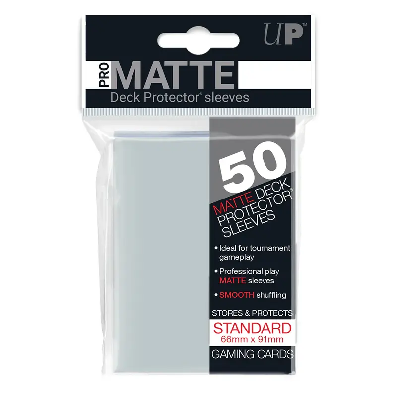 Ultra Pro-Matte Deck Protector Pack: Clear