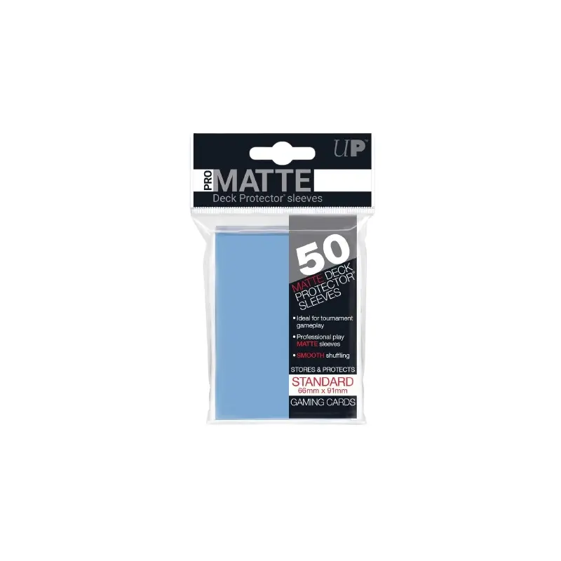 Ultra Pro-Matte Deck Protector Pack: Light Blue