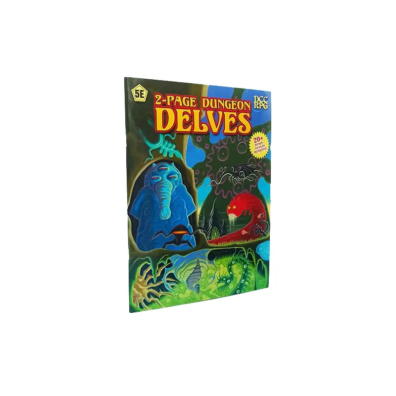 2-Page Dungeon Delves (5E)