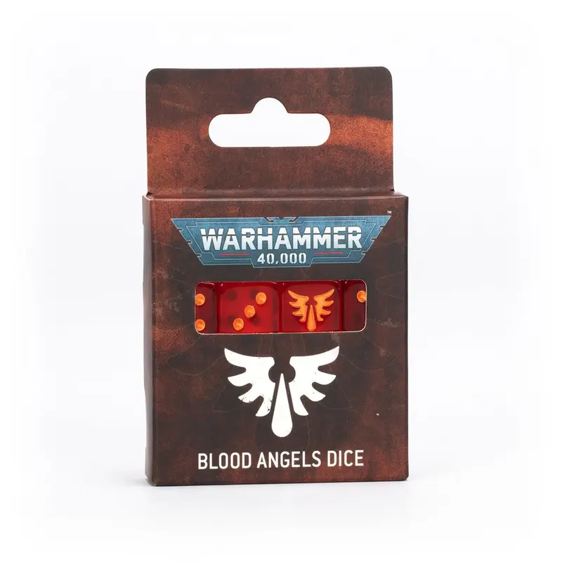 Warhammer 40K Blood Angels: Dice Set