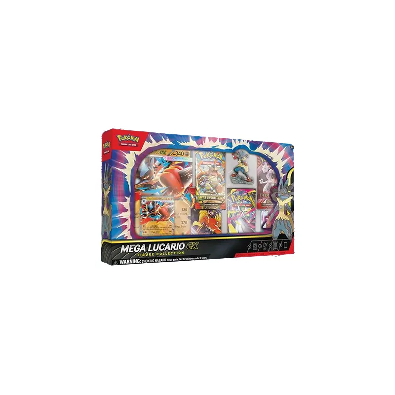 Pokemon TCG: Mega Lucario ex Figure Collection