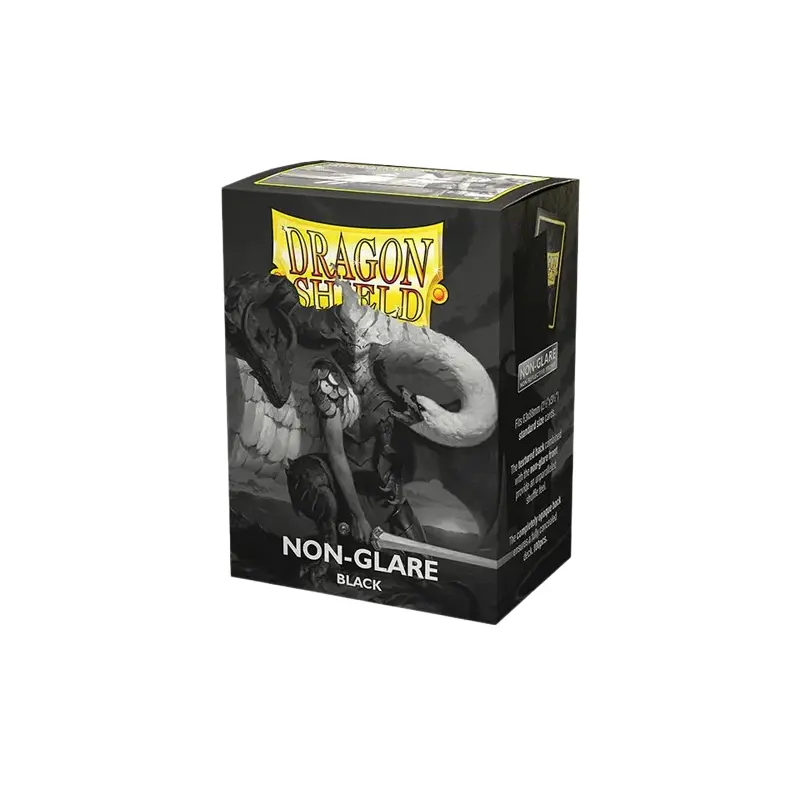 Dragon Shield Card Sleeves - Non-Glare Matte: Black