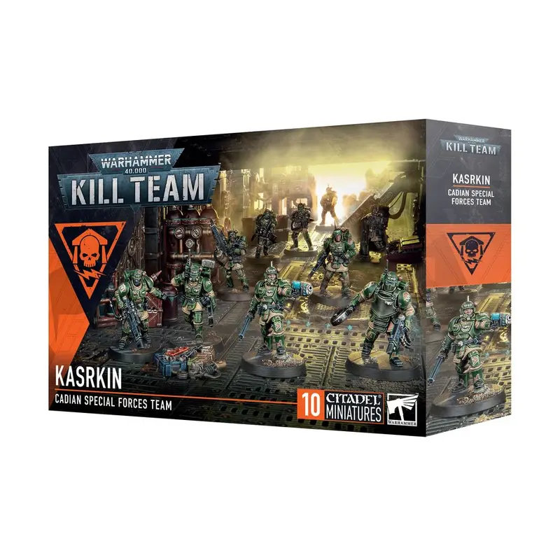 Warhammer 40K Kill Team: Kasrkin - Cadian Special Forces Team