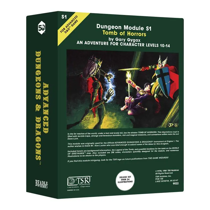 Classic Module Dice Collection: Tomb of Horrors