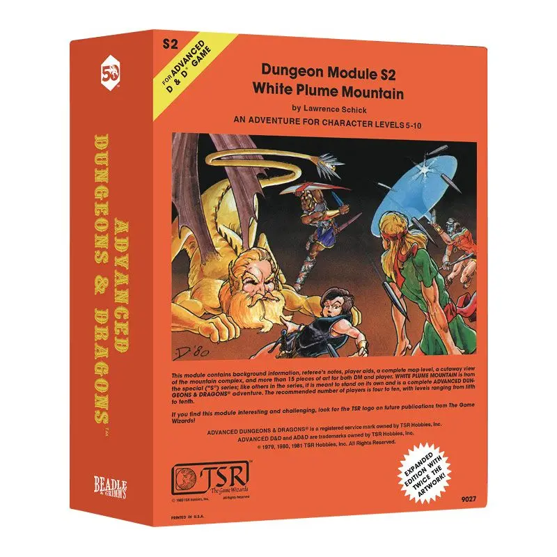 Classic Module Dice Collection: White Plume Mountain