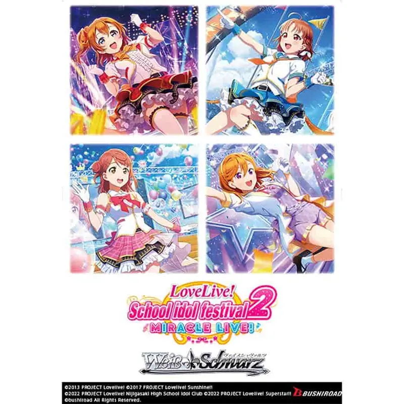 Weiss Schwarz: Love Live School Idol Festival 2 Miracle Live Booster