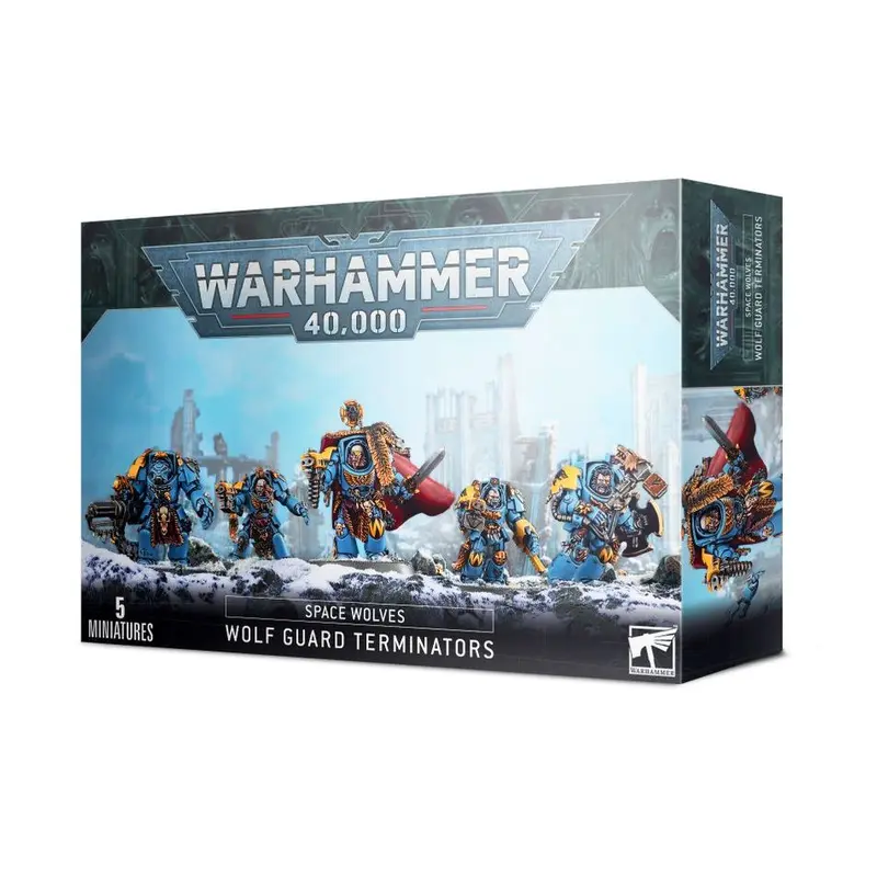Warhammer 40K Space Wolves: Wolf Guard Terminators