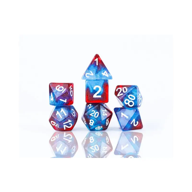 Sirius 7ct Polyhedral Dice: Celestial - Starry Skies