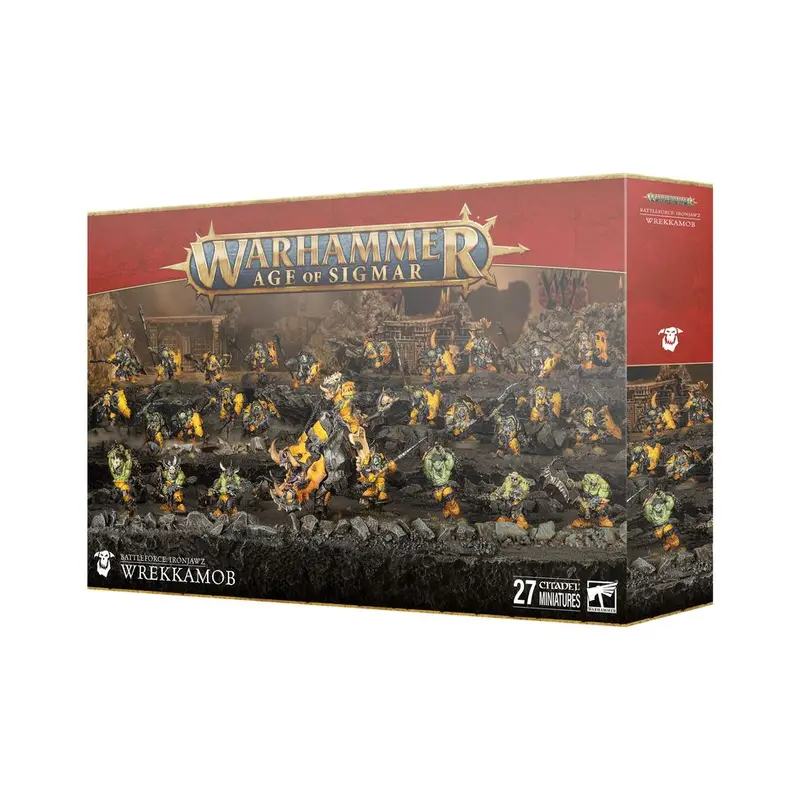 Age of Sigmar Ironjawz Battleforce: Wrekkamob