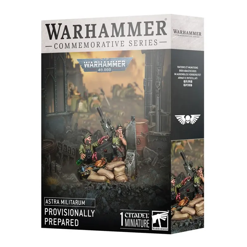 Warhammer Commemorative Series - Astra Militarum: Provisionally Prepared