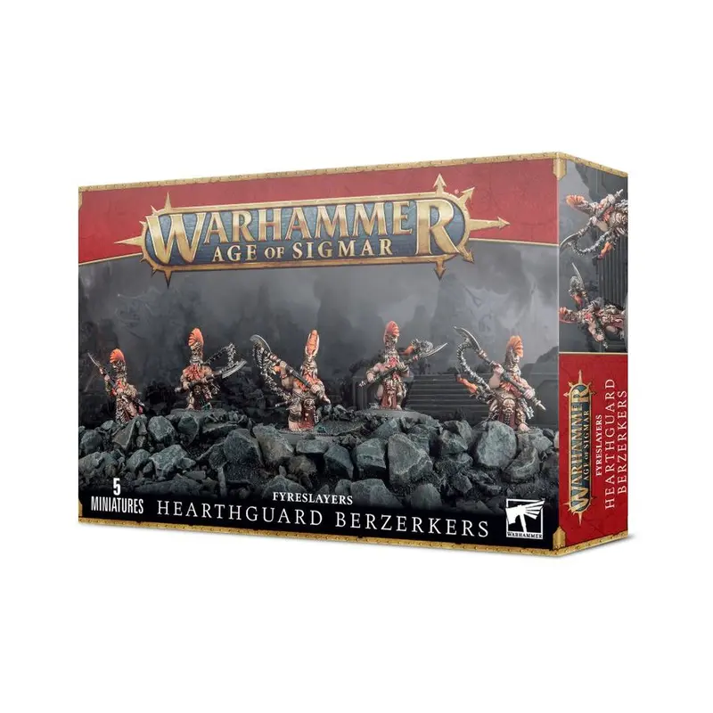 Age of Sigmar Fyreslayers: Hearthguard Berzerkers