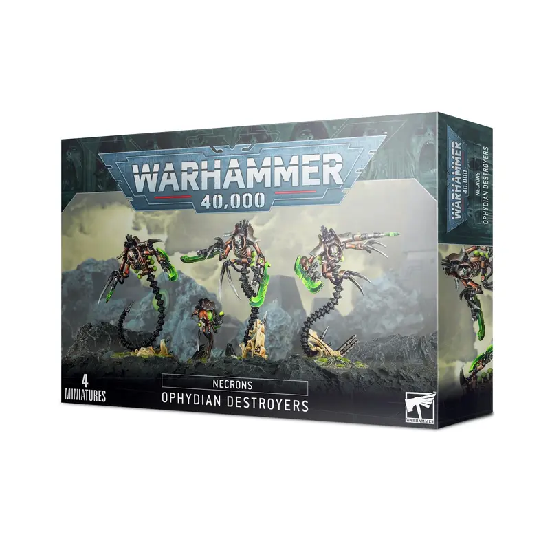 Warhammer 40K Necrons: Ophydian Destroyers
