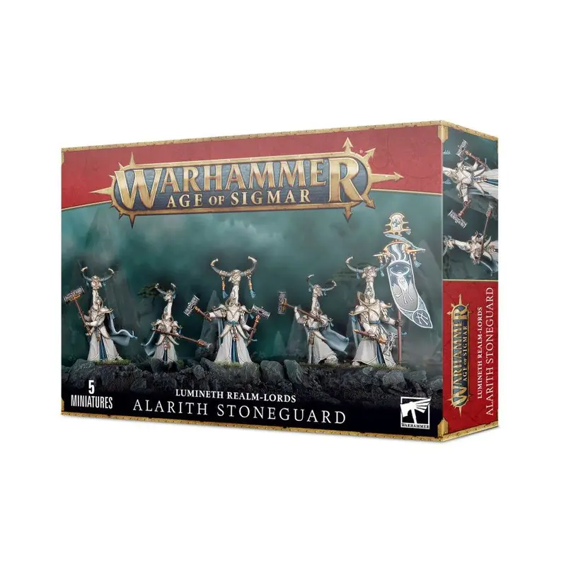 Age of Sigmar Lumineth Realm Lords: Alarith Stoneguard