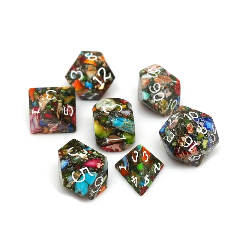 Wizard Stone Arcadia 7ct Polyhedral Dice Set