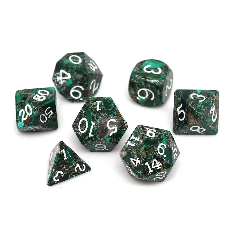 Wizard Stone Shire Stone 7ct Polyhedral Dice Set
