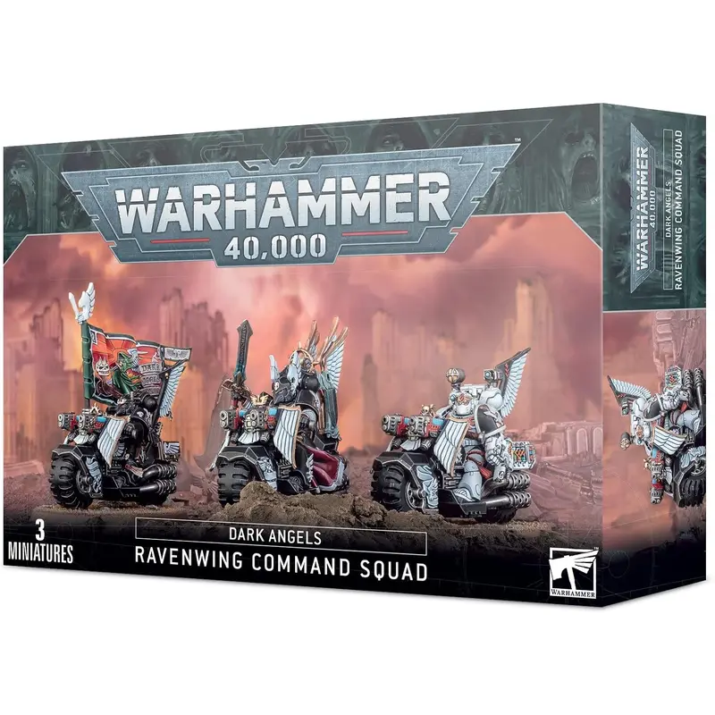Warhammer 40K Dark Angels: Ravenwing Command Squad