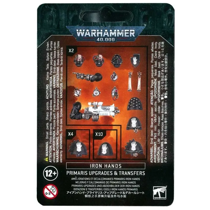 Warhammer 40K Iron Hands: Primaris Upgrades and Transfers